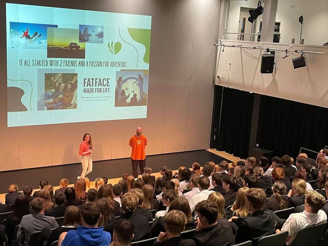 A FatFace Foundation funded session. Every seat taken.
