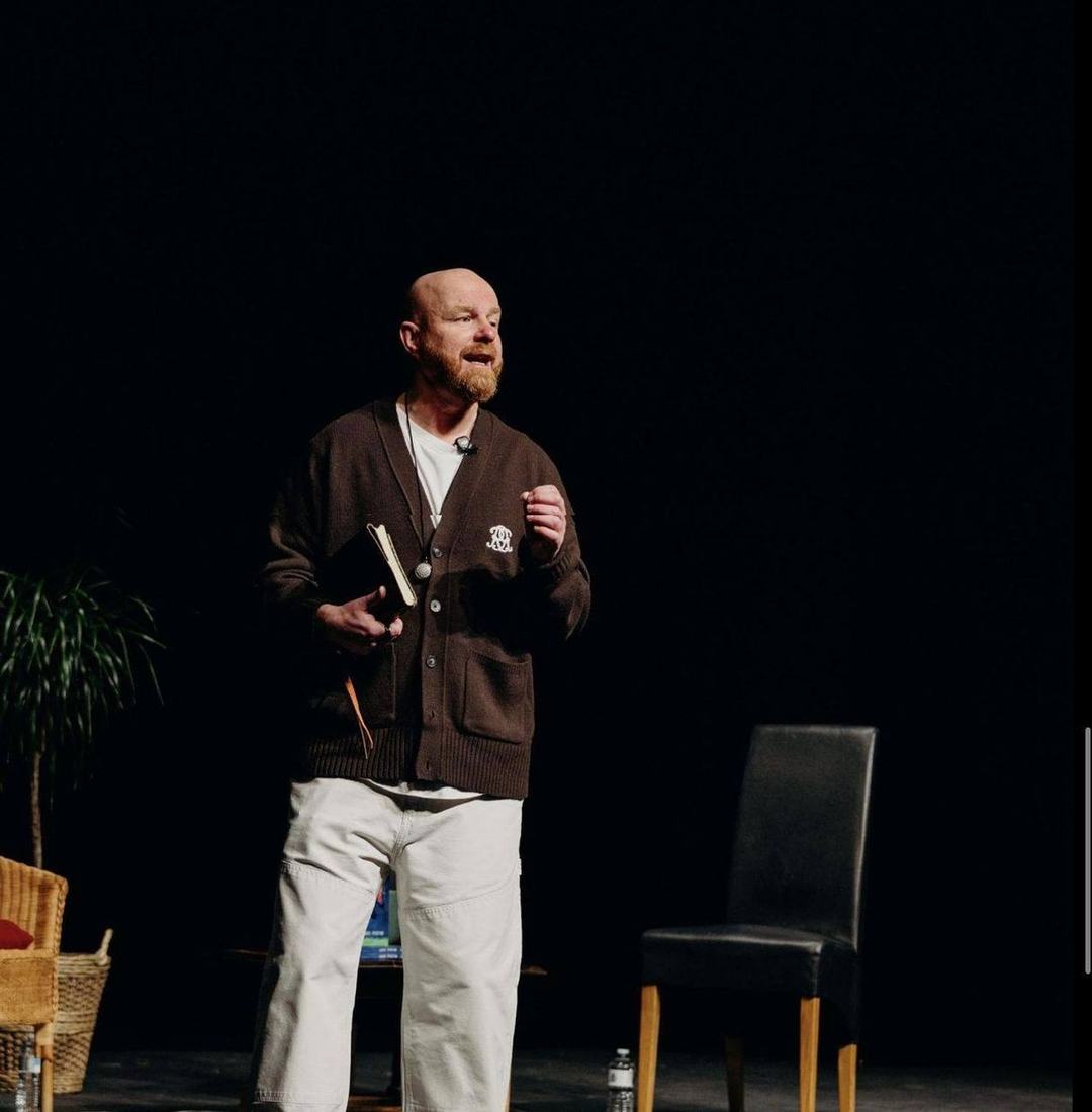 On stage at Theatre Royal Wakefield, Inspire Beyond.